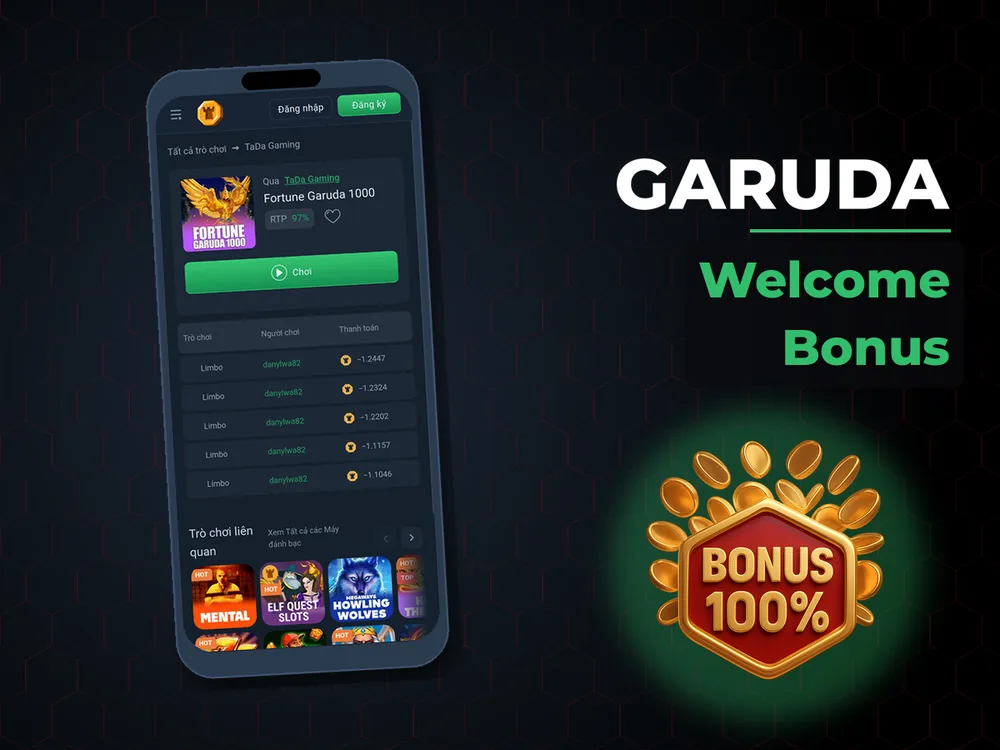 Garuda - Welcome Bonus