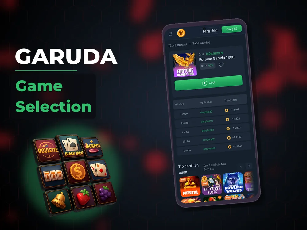 Garuda - Game Selection