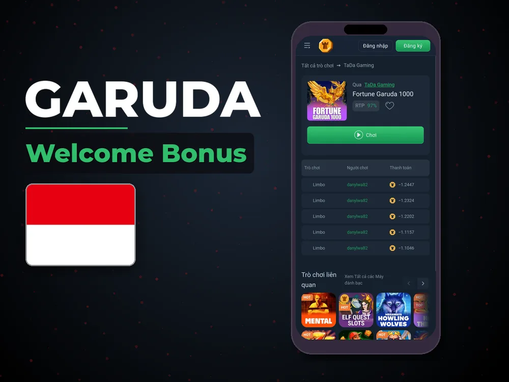 Garuda - Welcome Bonus