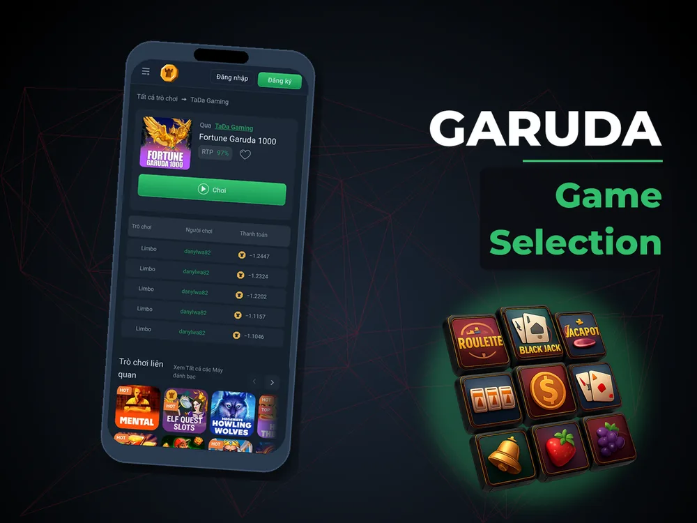 Garuda - Game Selection
