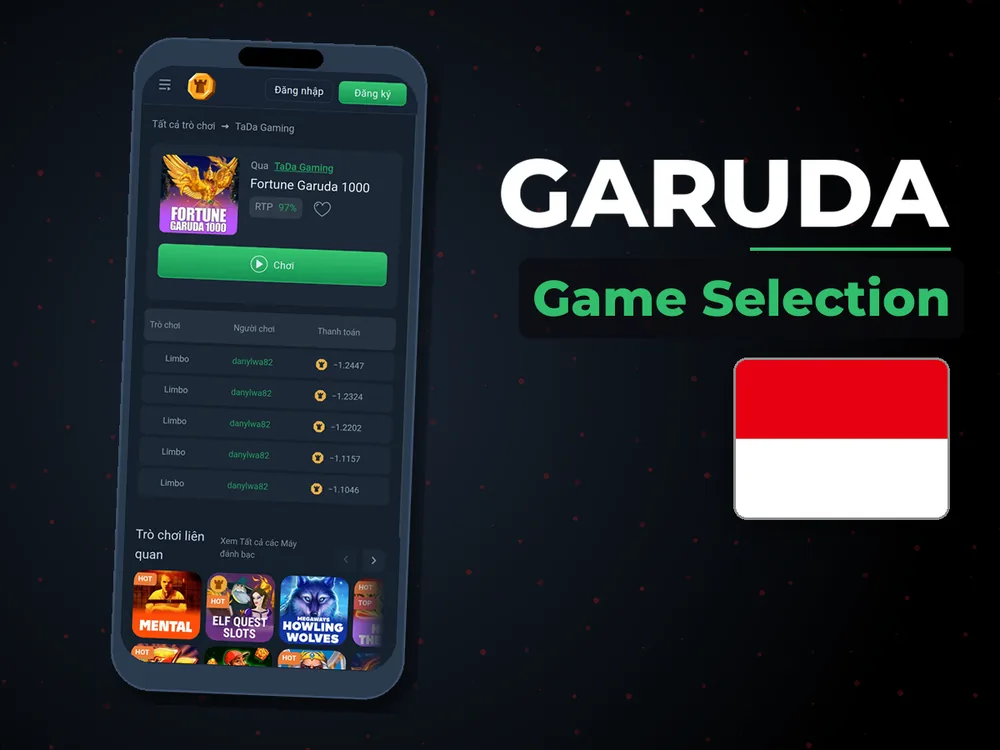 Garuda - Game Selection