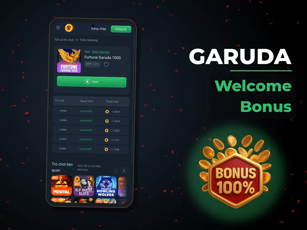 Garuda - Welcome Bonus