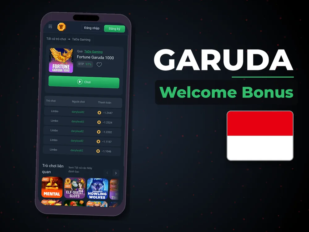 Garuda - Welcome Bonus